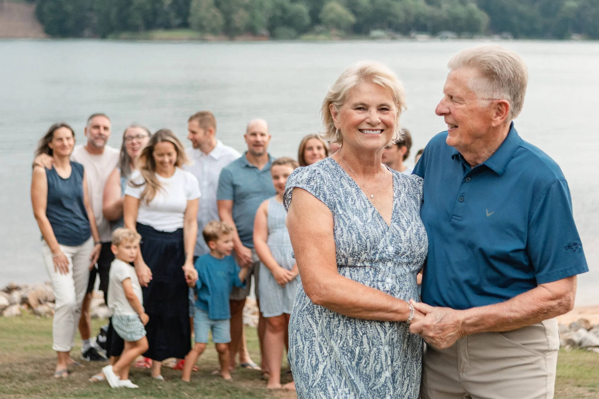 A Generational Family Session at Lake Keowee, SC