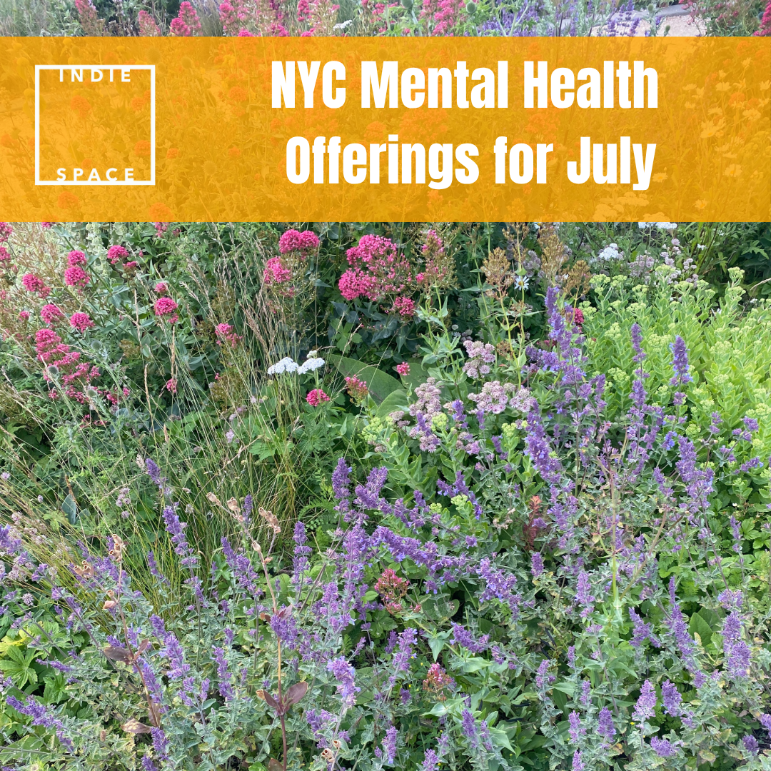 NYC Mental Health Offerings for July 2025