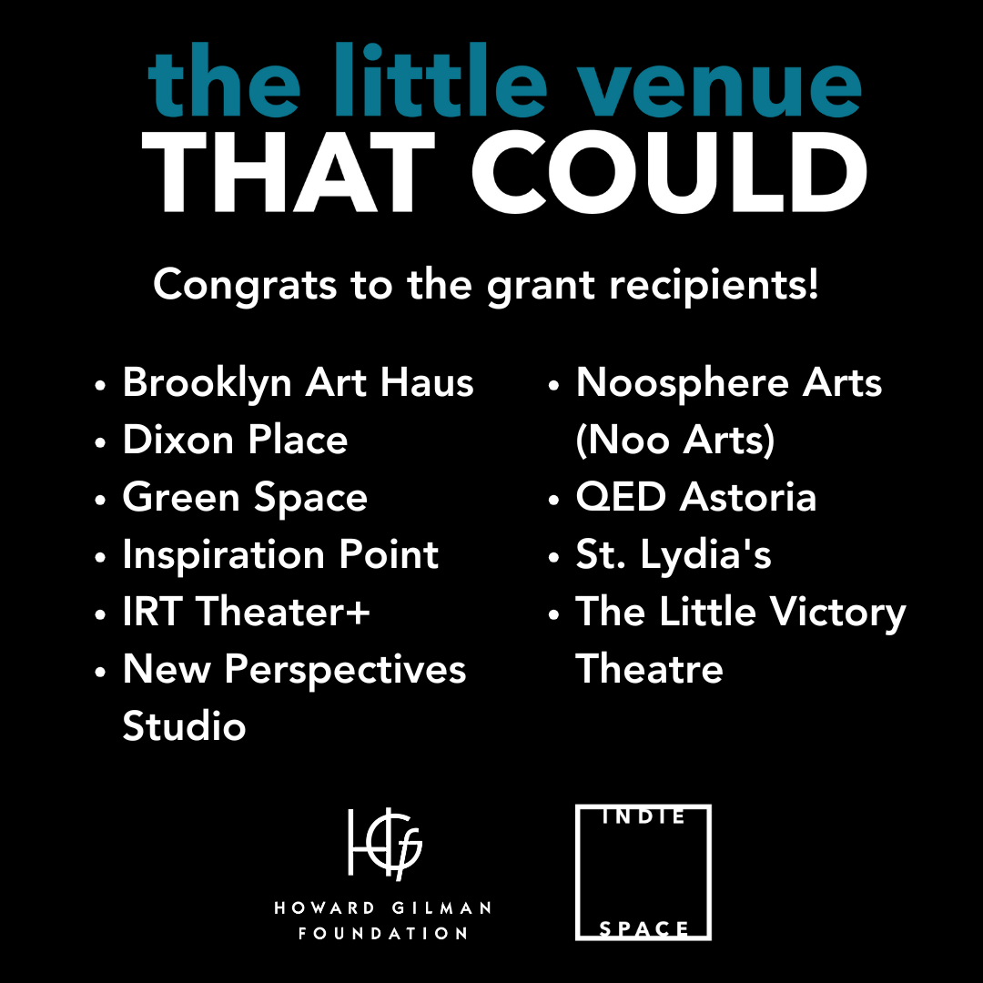 The Little Venue That Could 2025 Grant Recipients