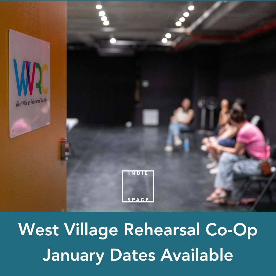 West Village Rehearsal Co-Op – Availability in January