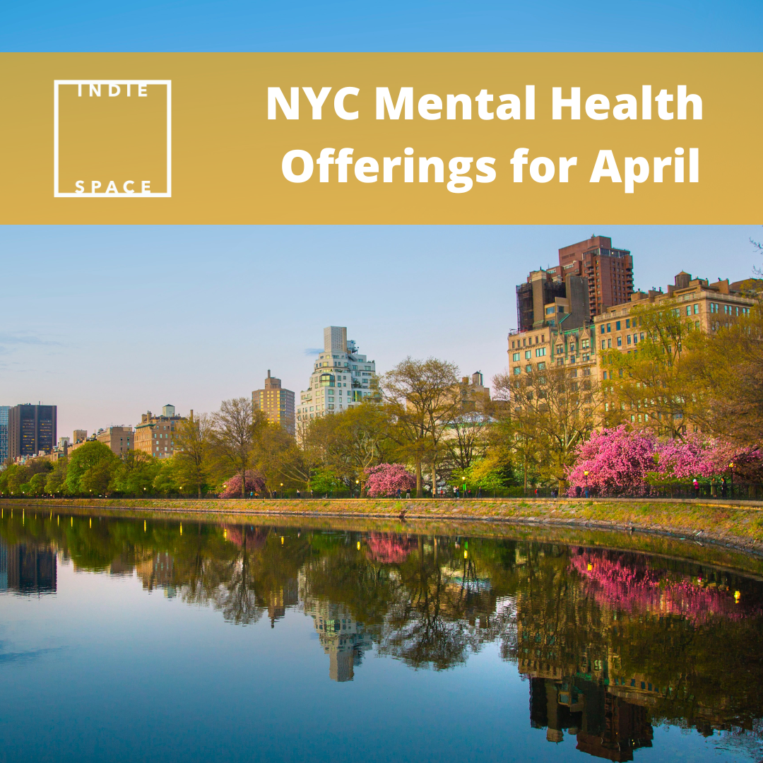 NYC Mental Health Offerings for April 2026