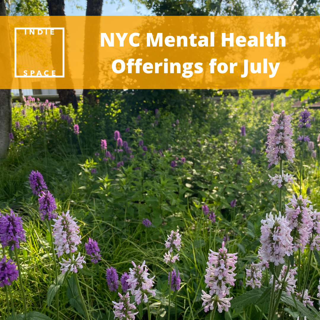NYC Mental Health Offerings for July 2026