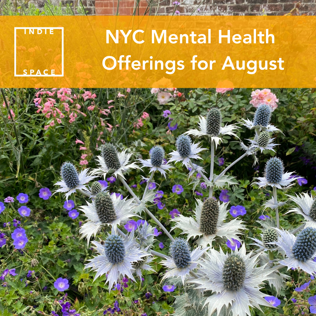 NYC Mental Health Offerings for August 2026