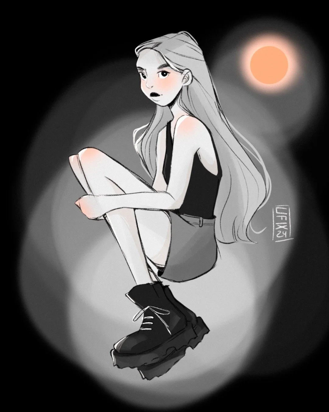 Inktober 2024_Red Moon.JPG