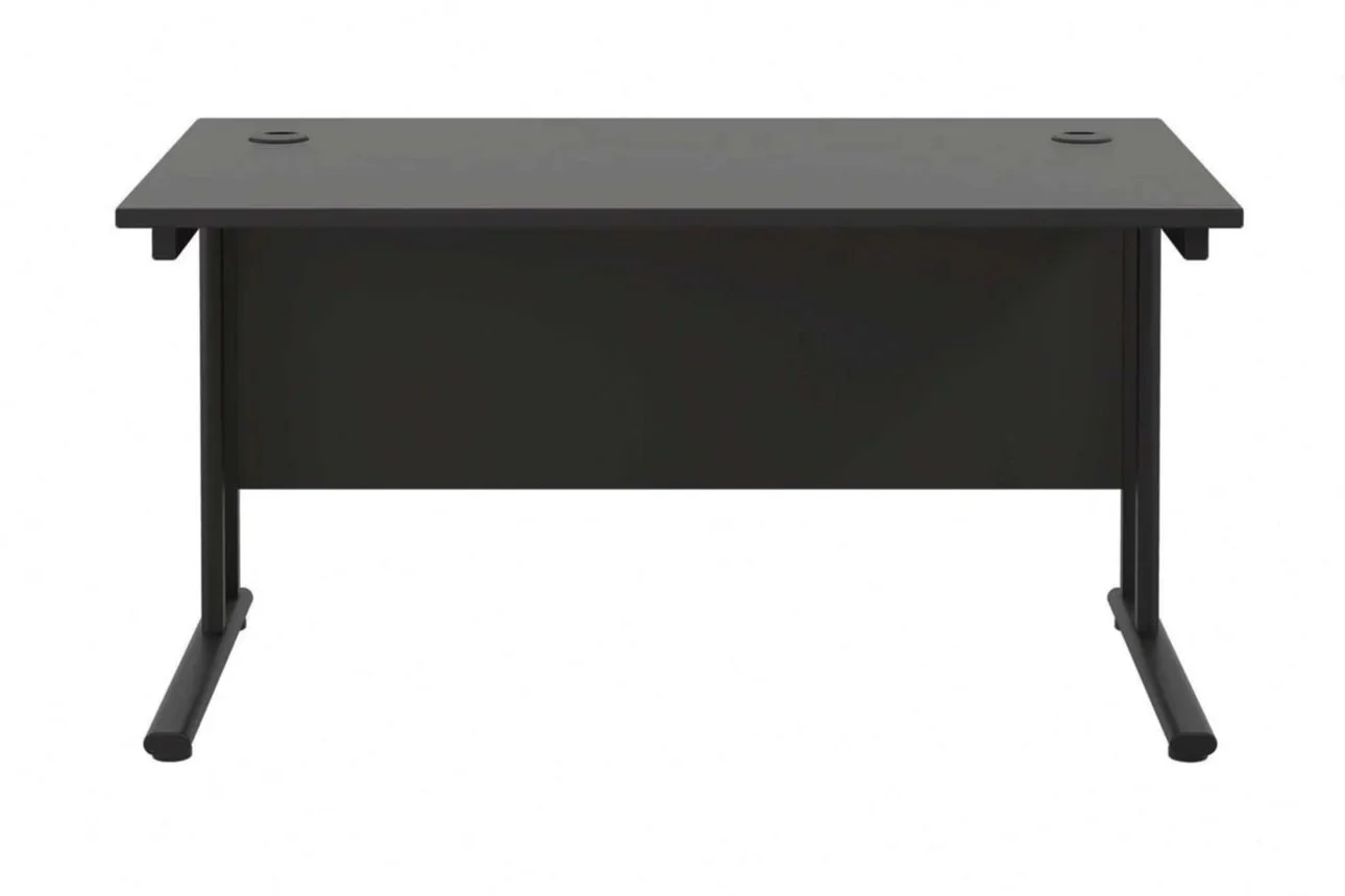 Black home office desks