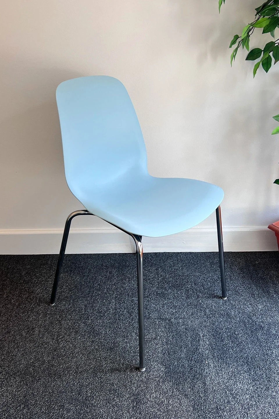 used canteen furniture blue canteen chair.jpg