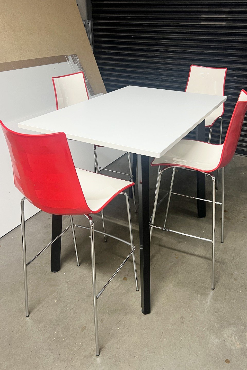 Used High Canteen Table