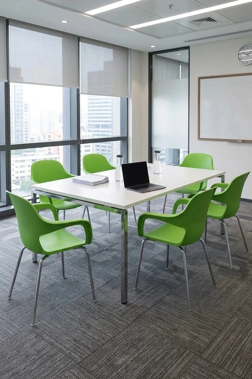 Ex-rental Green Ariel Polypropylene Armchair