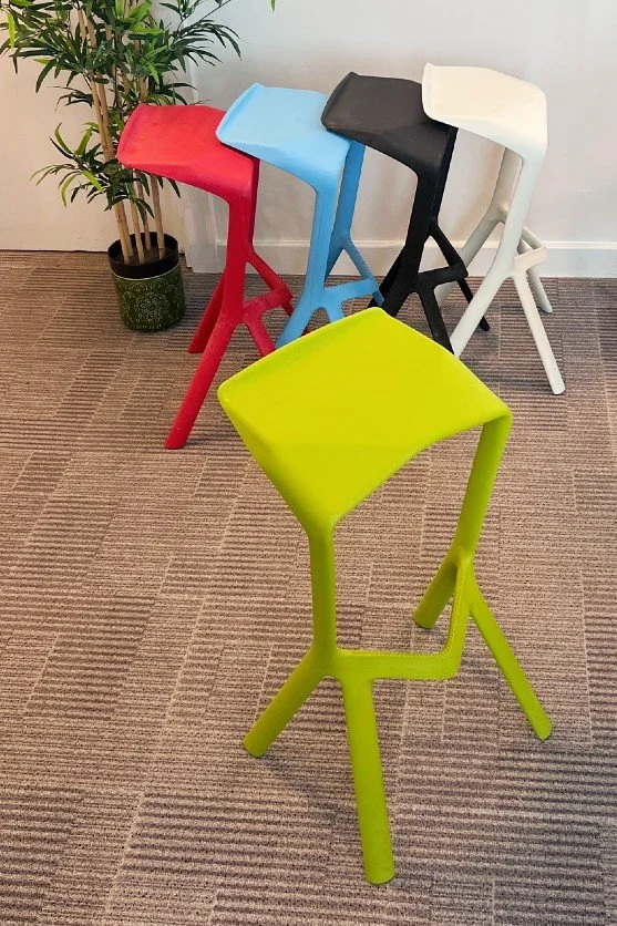 Used canteen stools