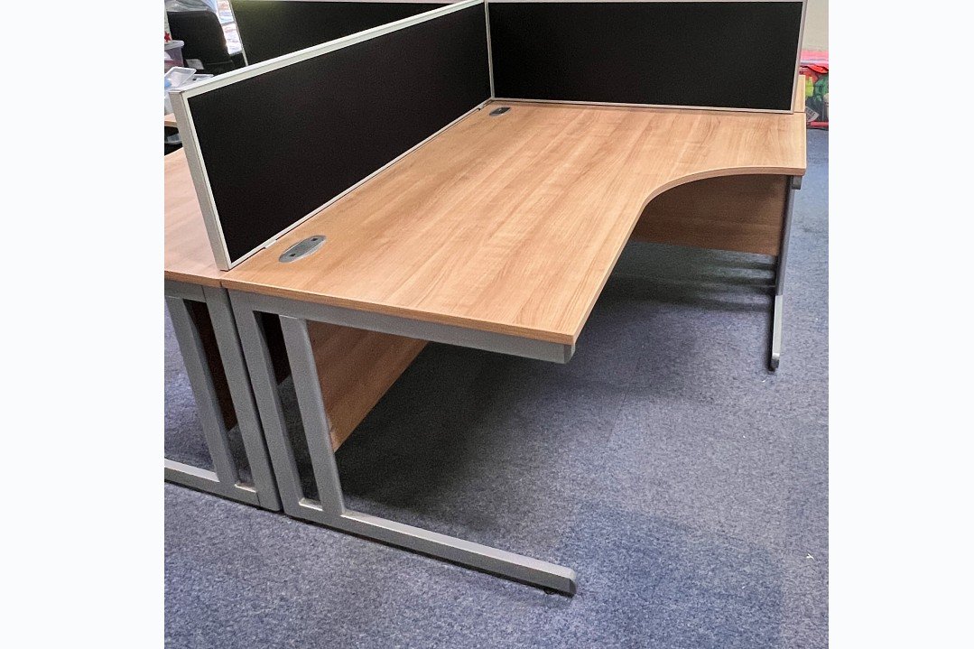 used office corner desk