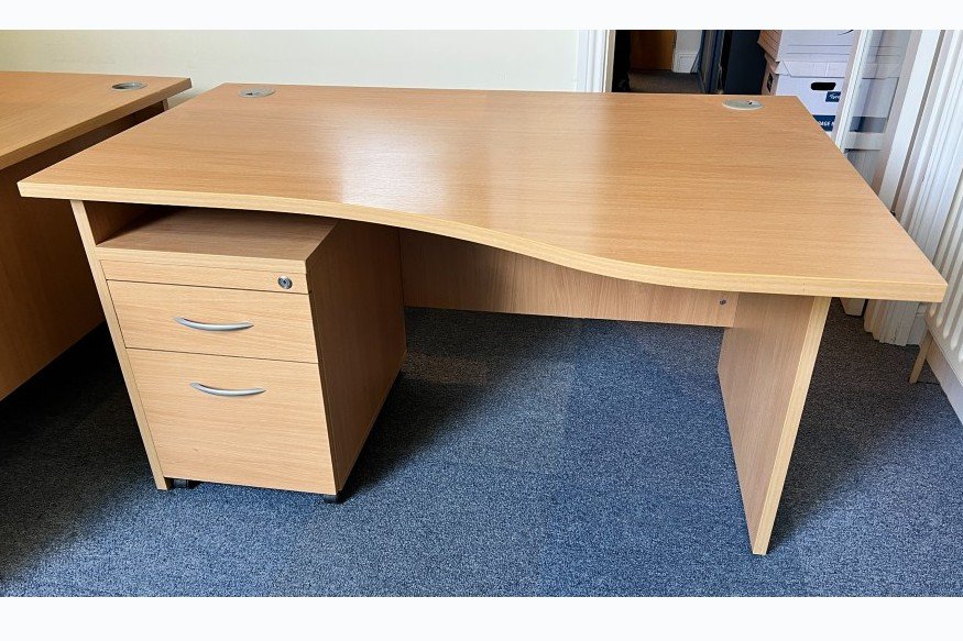 Used office desk and drawers