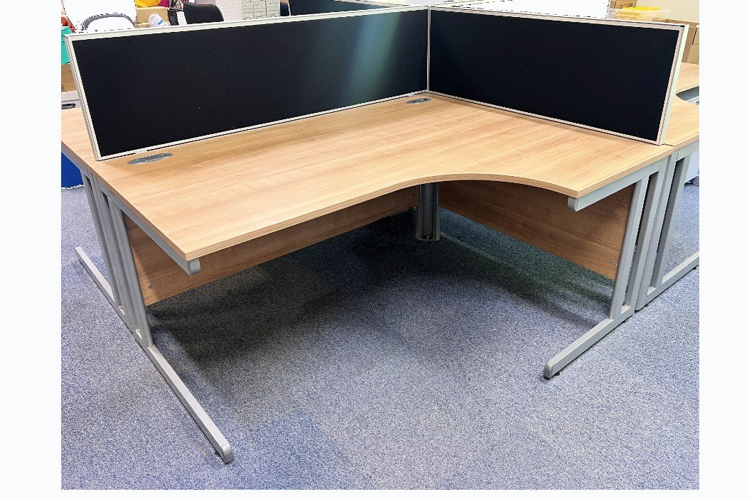 used office corner desk