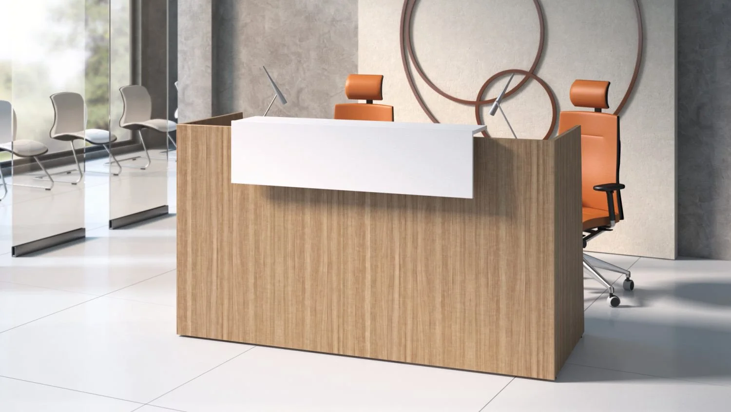 Sove Large Reception Desk