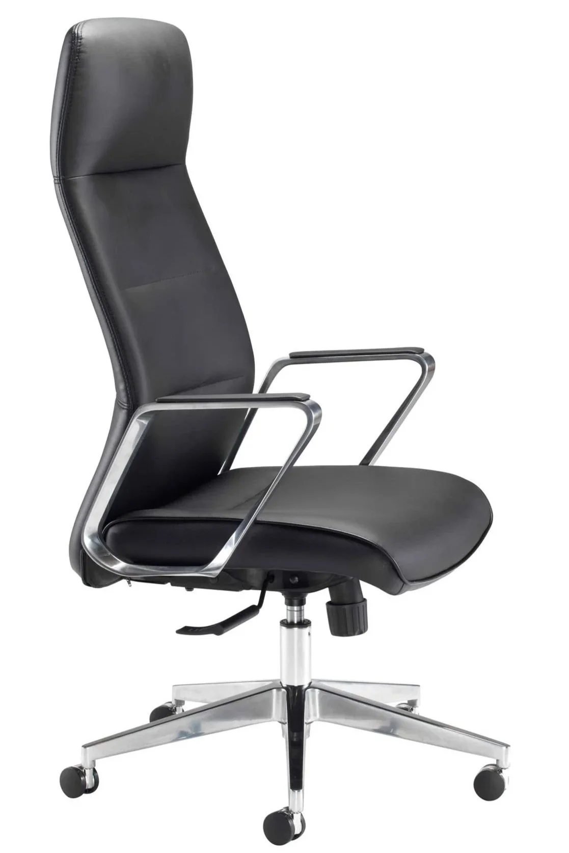 Stylish leather executive swivel