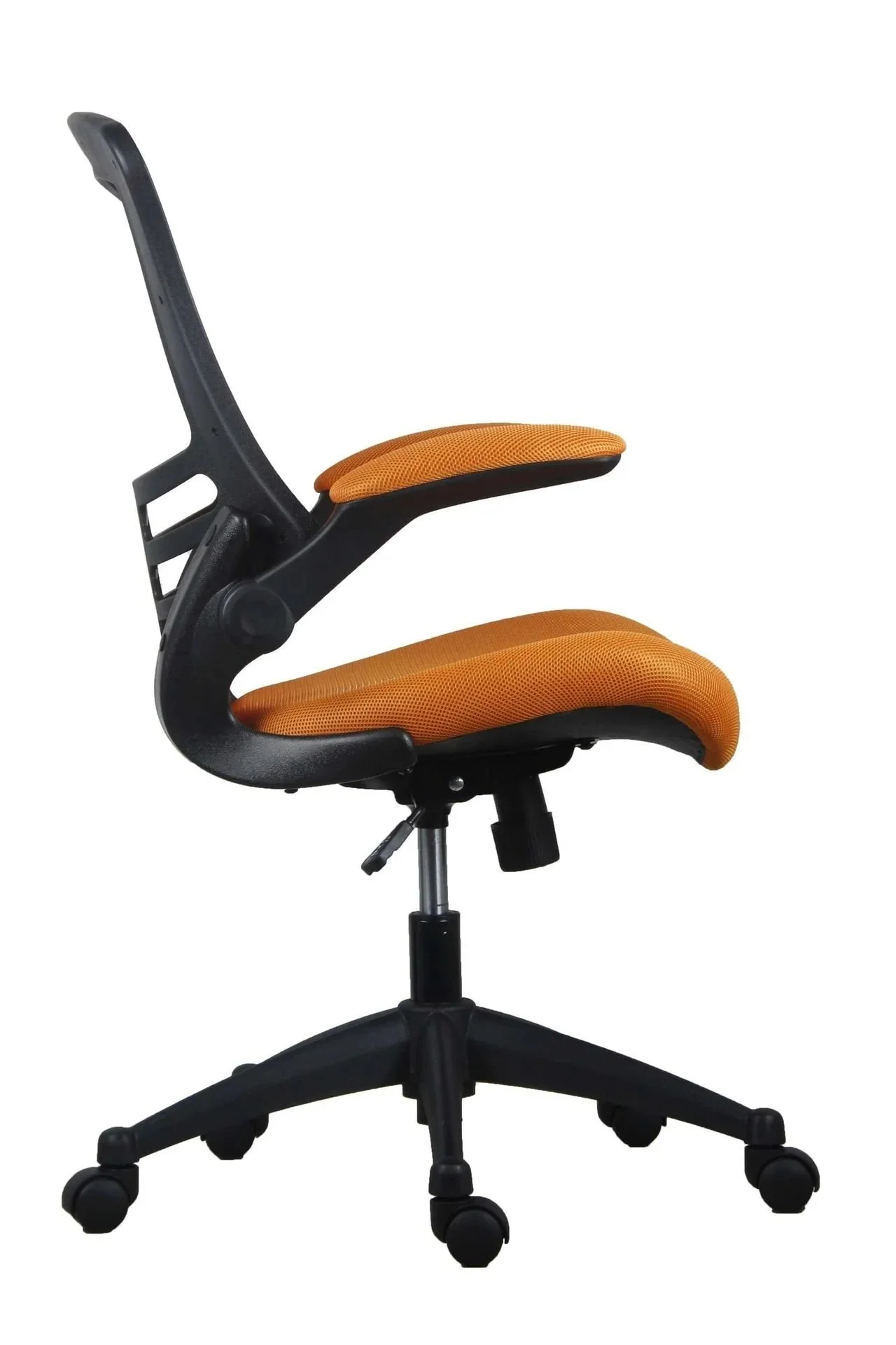 Mesh Back Office Chair with Folding Arms