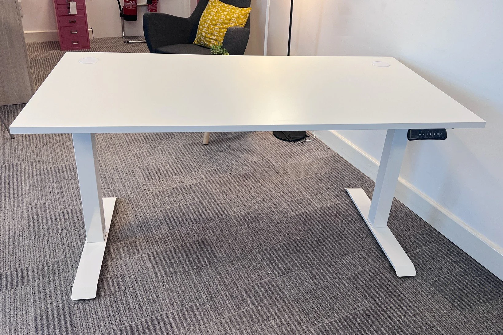electric sit stand home office desk