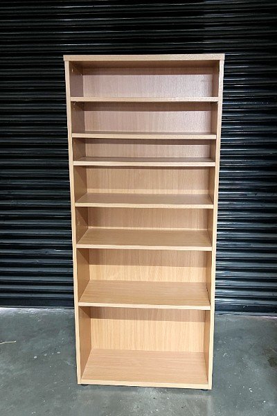 Used beech open bookcase.jpg