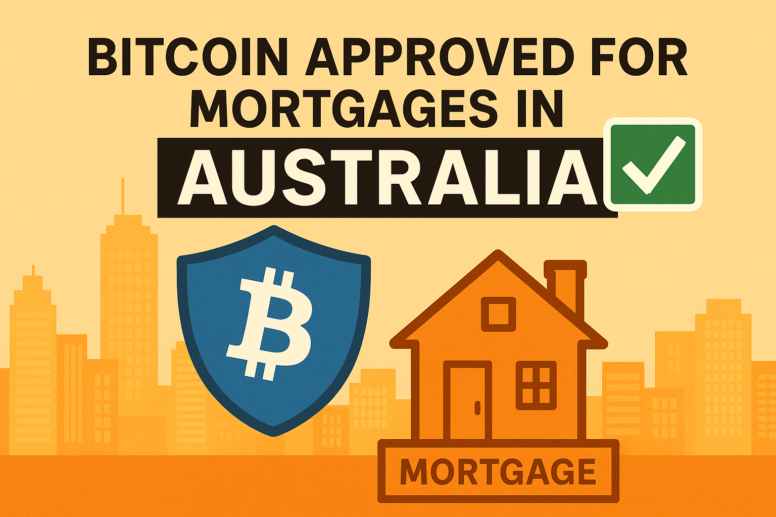 Australië lanceert als eerste Bitcoin‑gegarandeerde hypotheken