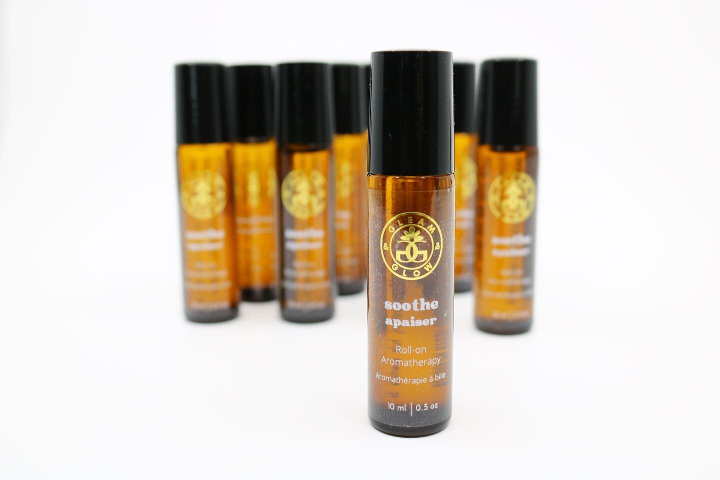 ⚡️PRODUCT DROP⚡️

Introducing the Soothe Aromatherapy Roll-On 🌱

GLEAM &amp; GLOW's pure essential oil roll-ons use high quality unadulterated essential oils in jojoba oil carrier oil. 

Carefully formulated with the following essential oils:
