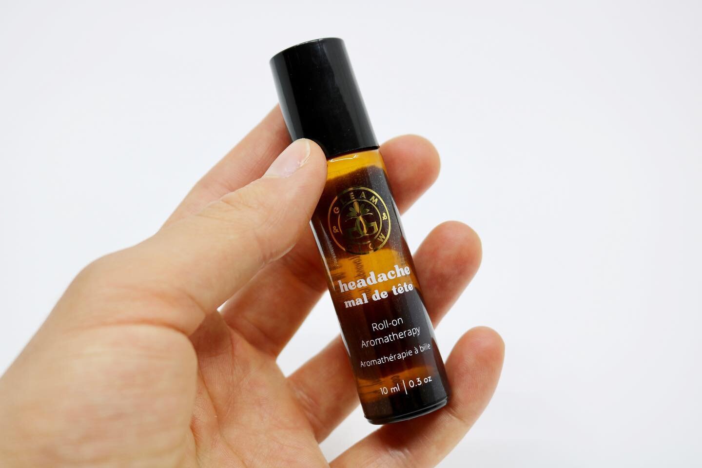 ⚡️PRODUCT DROP⚡️

Introducing the headache roll on ✨

A natural plant-based headache-relieving aromatherapy roll-on stick, formulated to relieve pain and calm the mind 😊

Free of any artificial ingredients or additives 💪

Ingredients include: 
