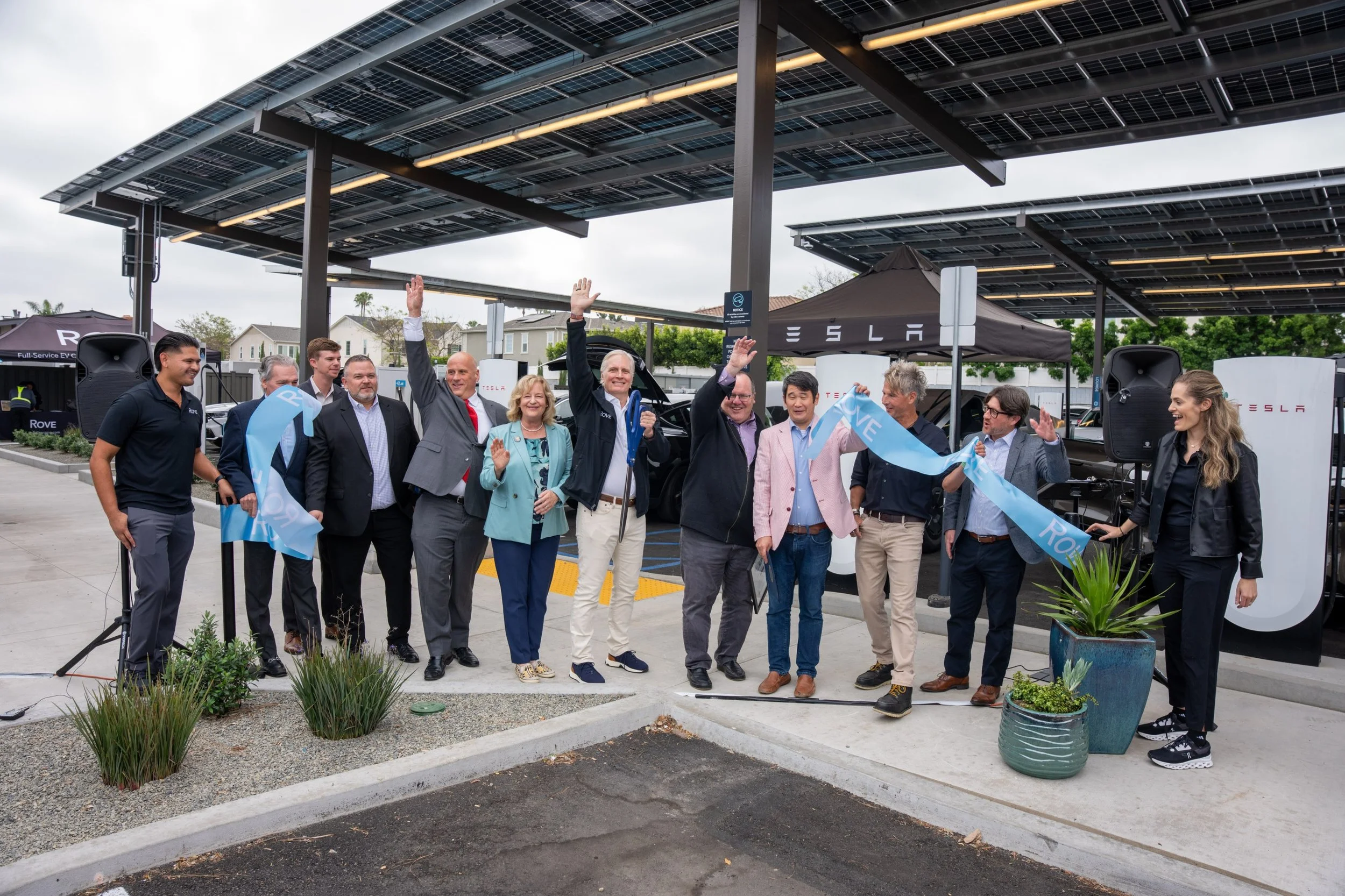 Rove - Costa Mesa Ribbon Cutting: A New Hub for SoCal EV Drivers