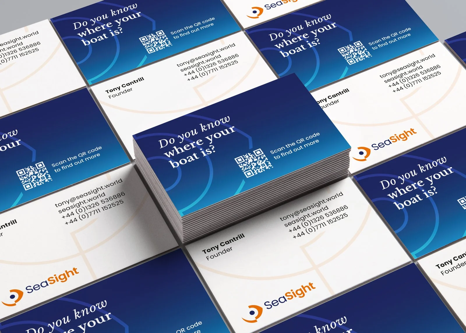 SeaSight Business Card Design