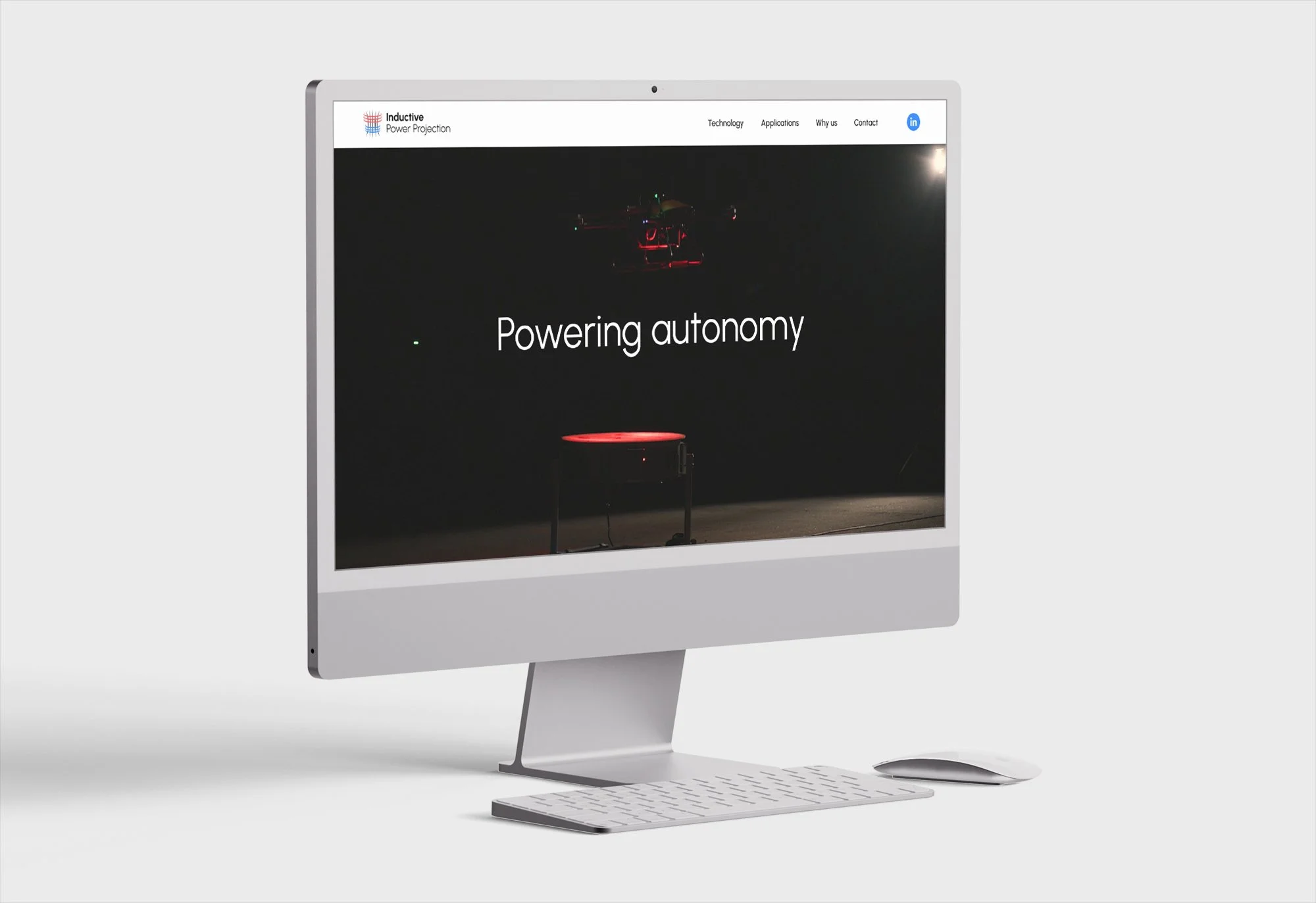 IPP Website on Desktop Device