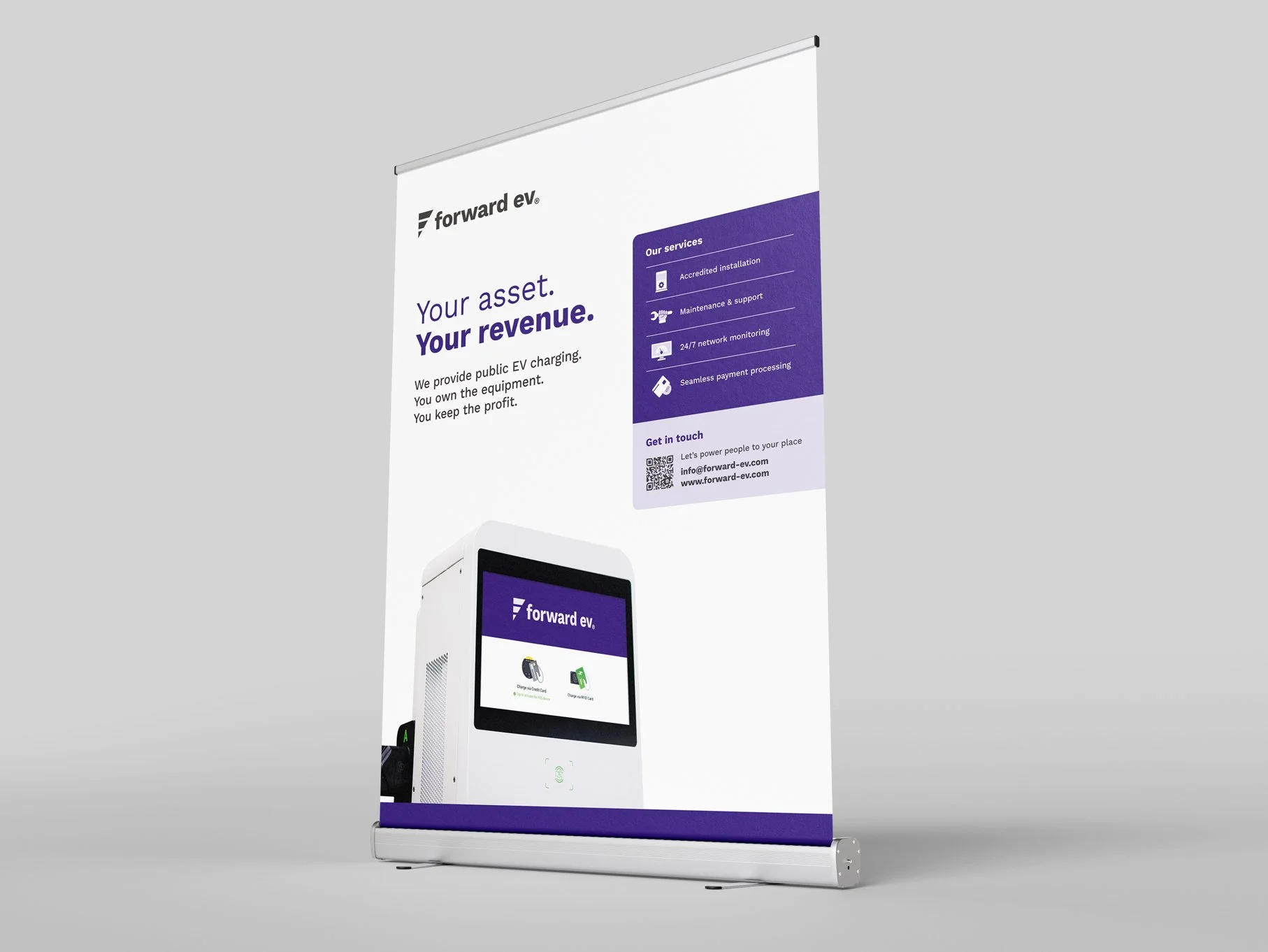 Pop-up banner design