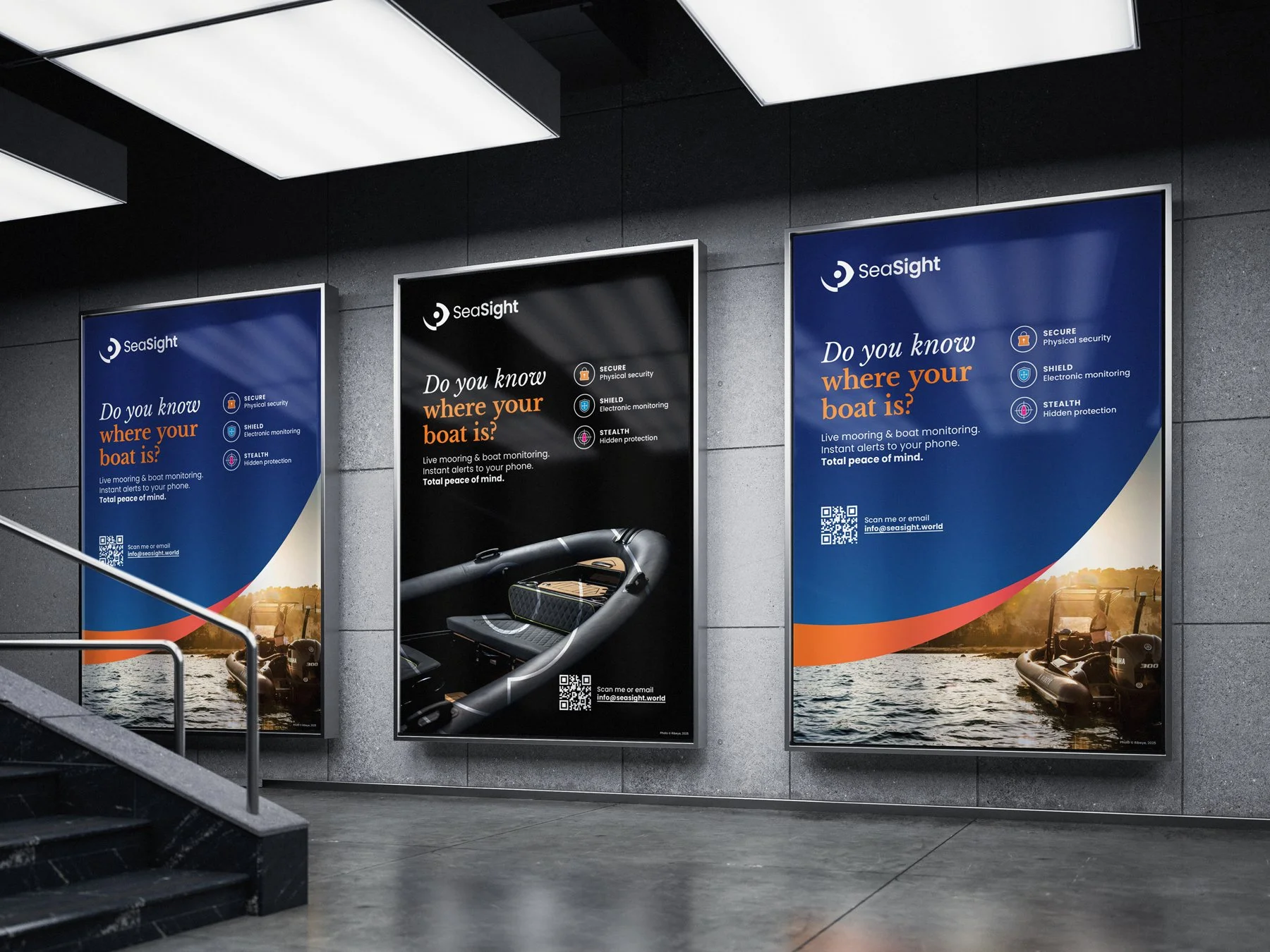 SeaSight Posters in the Underground