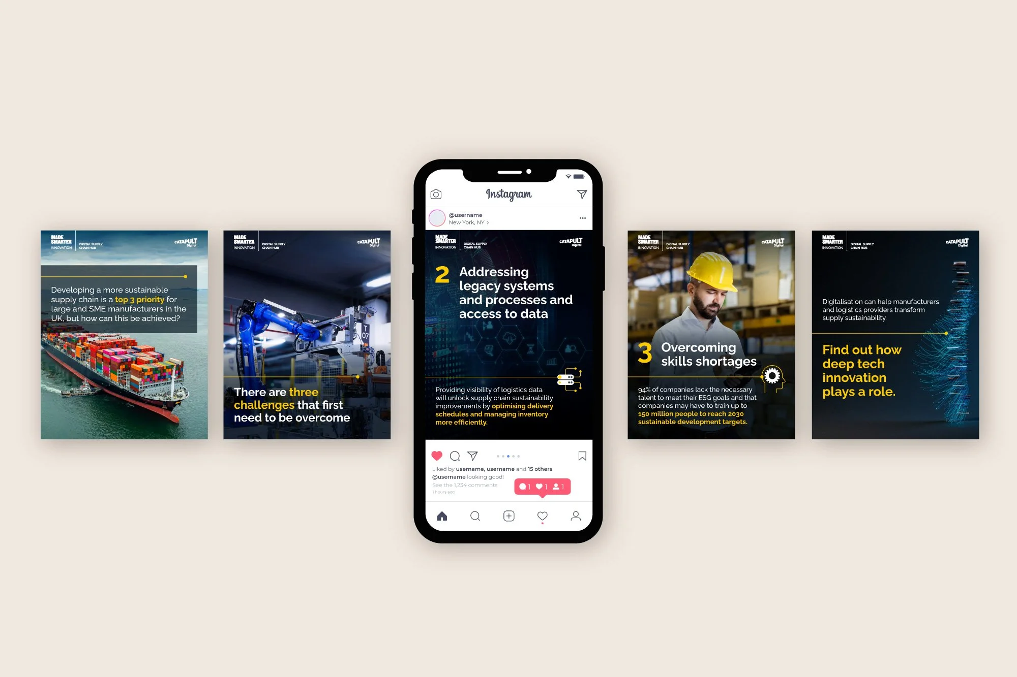 Made Smarter social media graphics