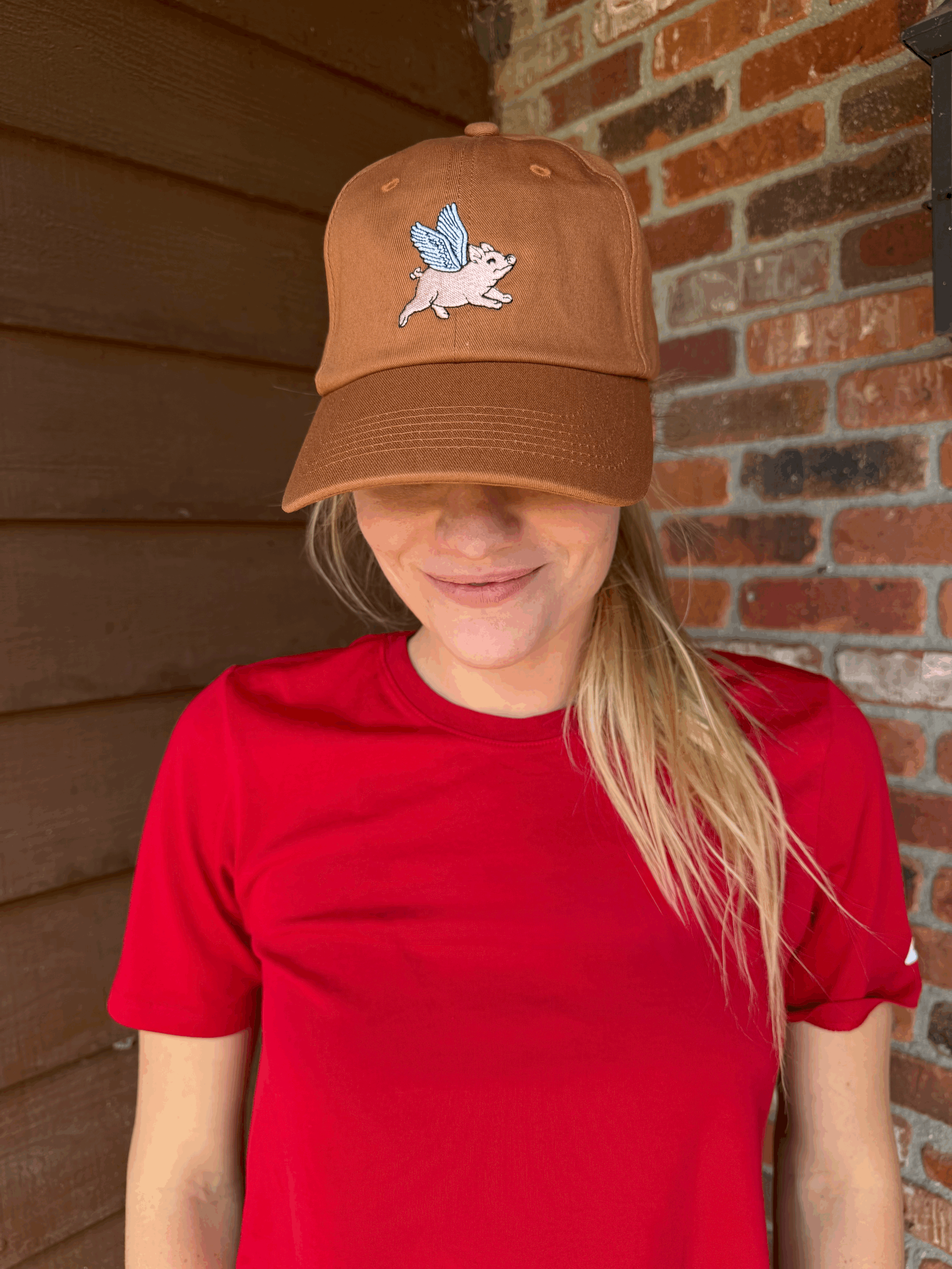 Adult Brown Farm Hat