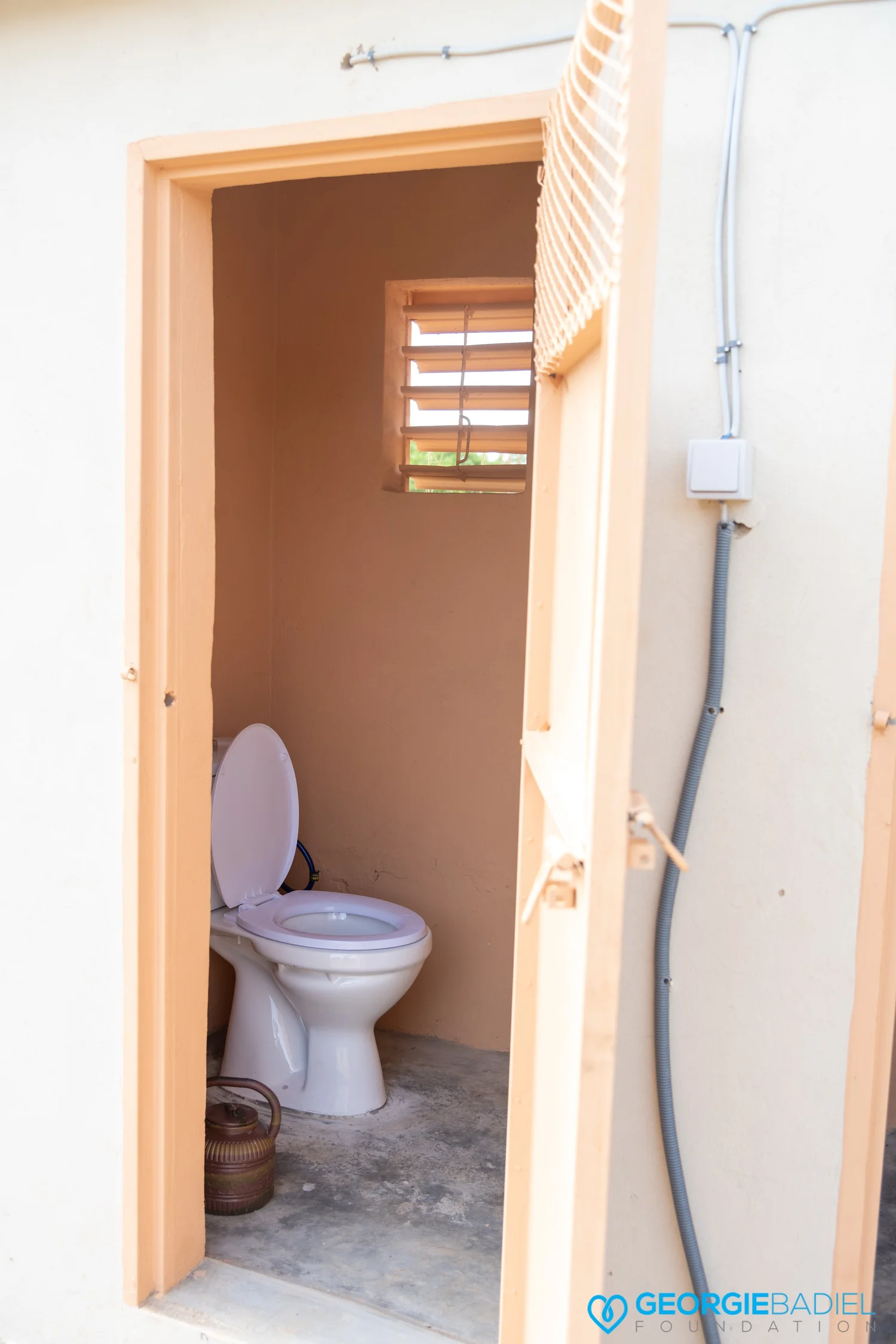 Toilet facility interior