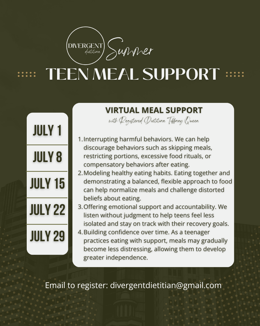 Teen Meal Support