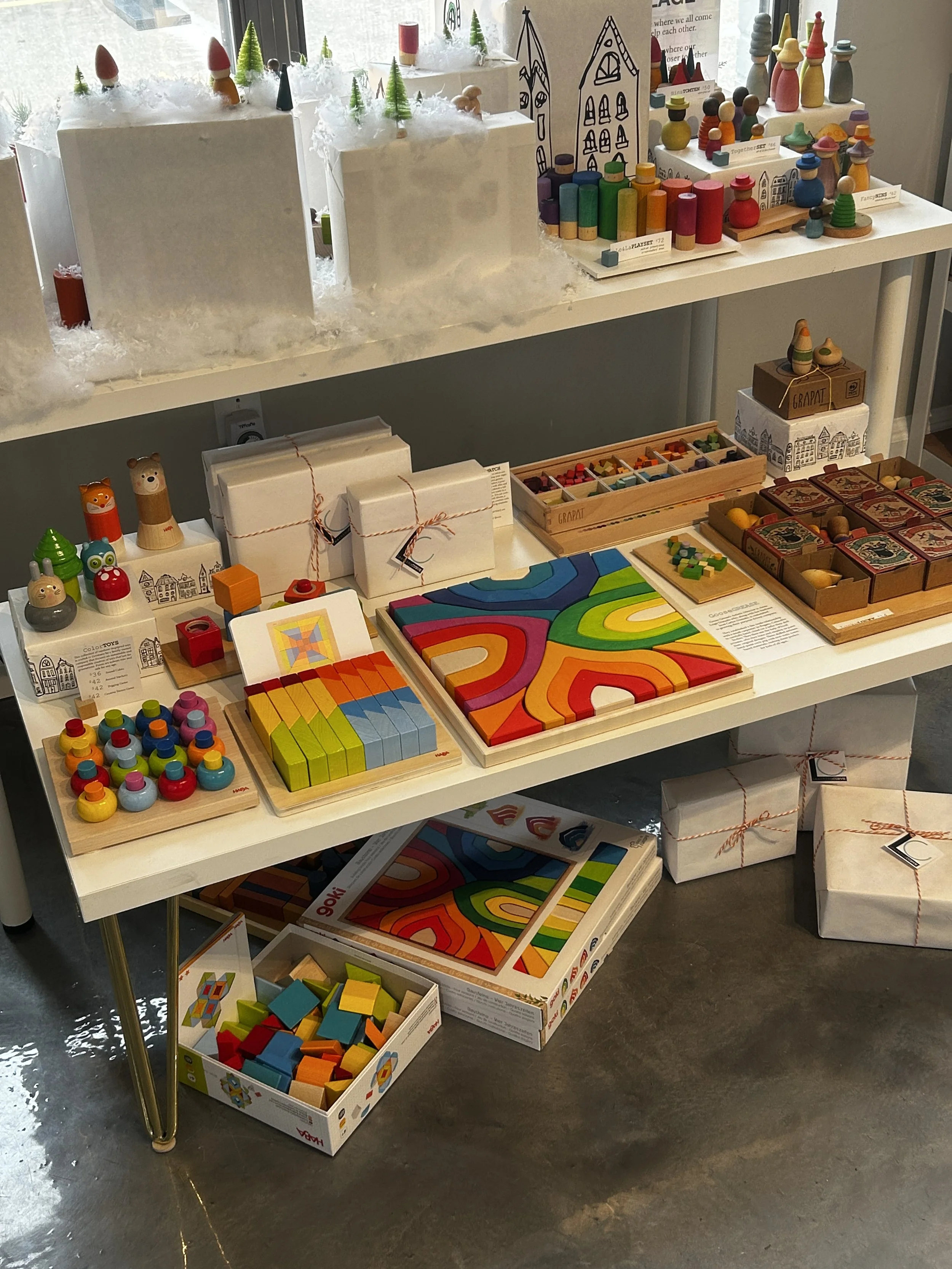 Key merchandising moments are inspired by the holiday brand message.