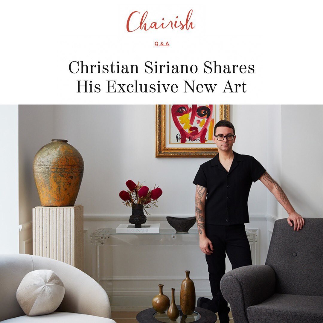 Interior Design + Fashion Q &amp; A: Chairish &amp; Christian Siriano

&quot;Fashion dynamo Christian Siriano is known for his eye-catching red-carpet creations, dressing stars for the Oscars, Golden Globes, and every major event on the calendar. His