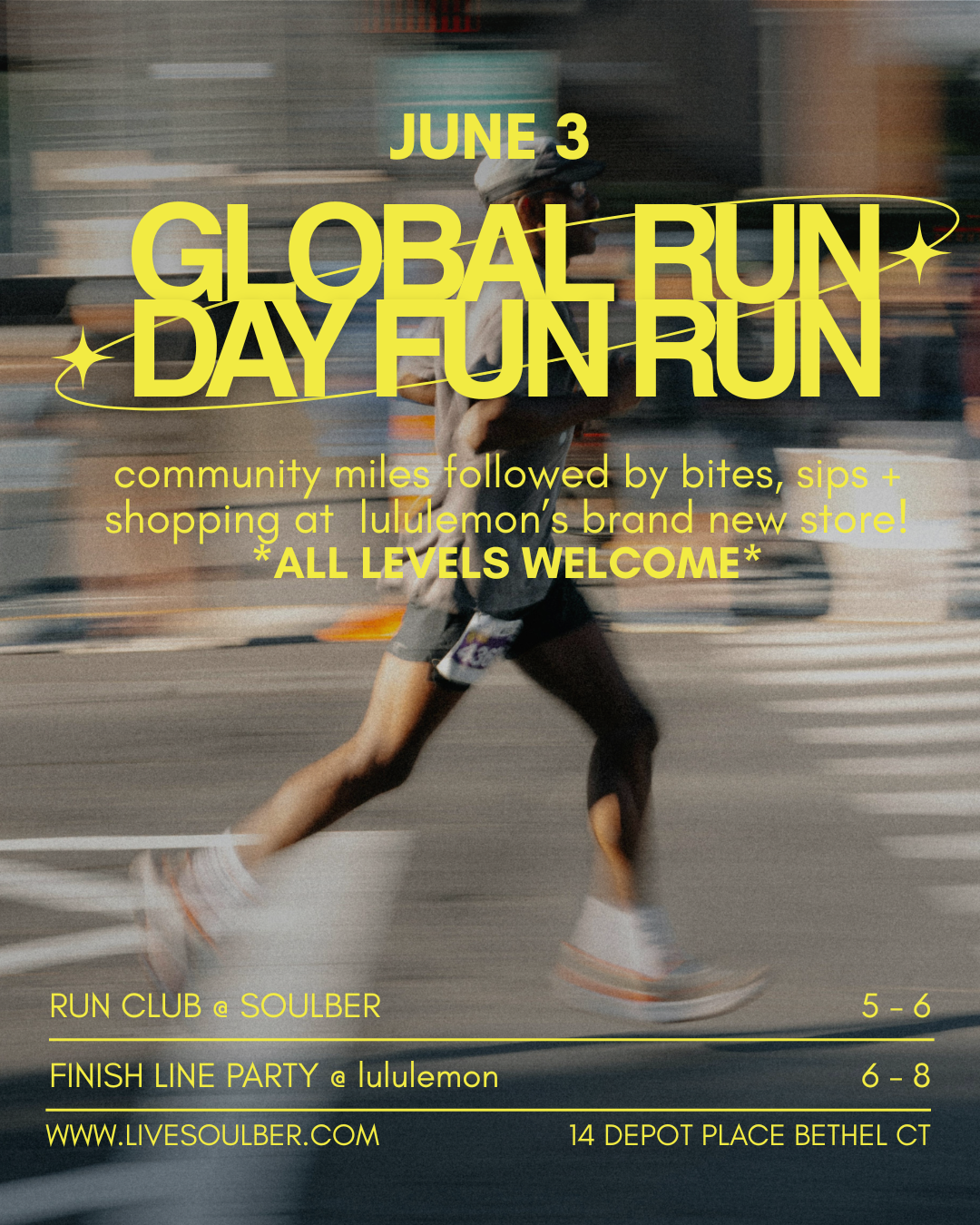RUN CLUB FINISH LINE CELEBRATION @ lululemon