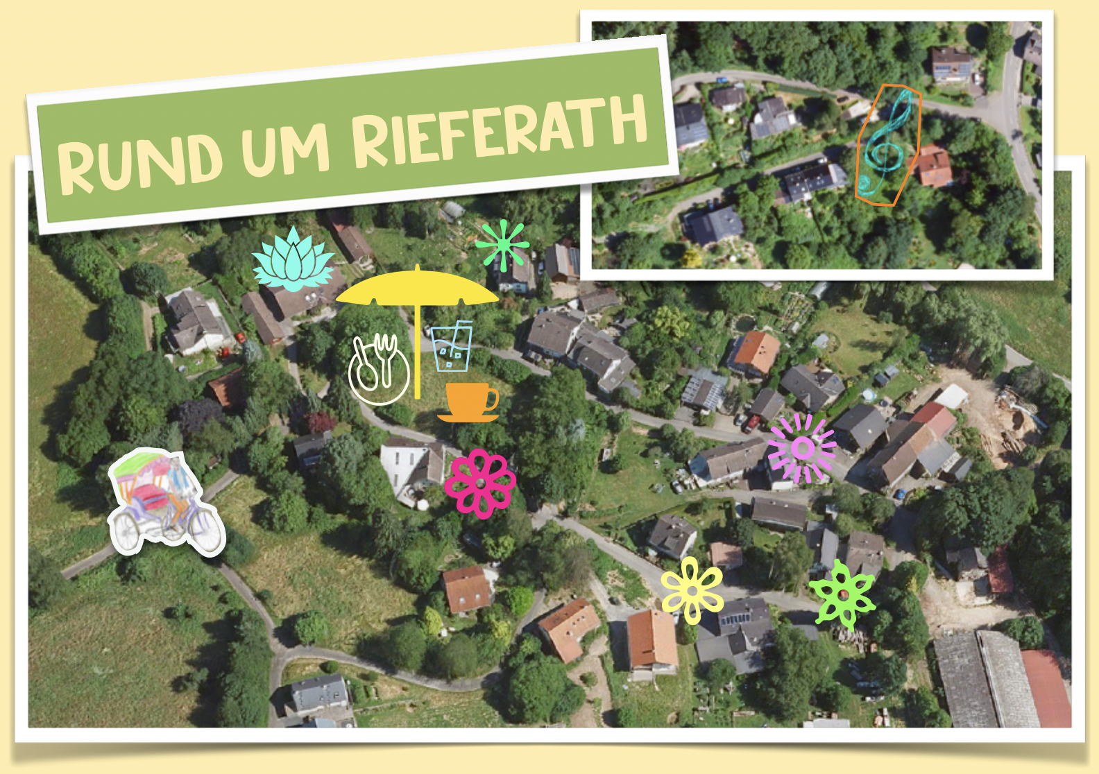 Dorftag in Rieferath –&nbsp;mit Fahrrad-Riksha!