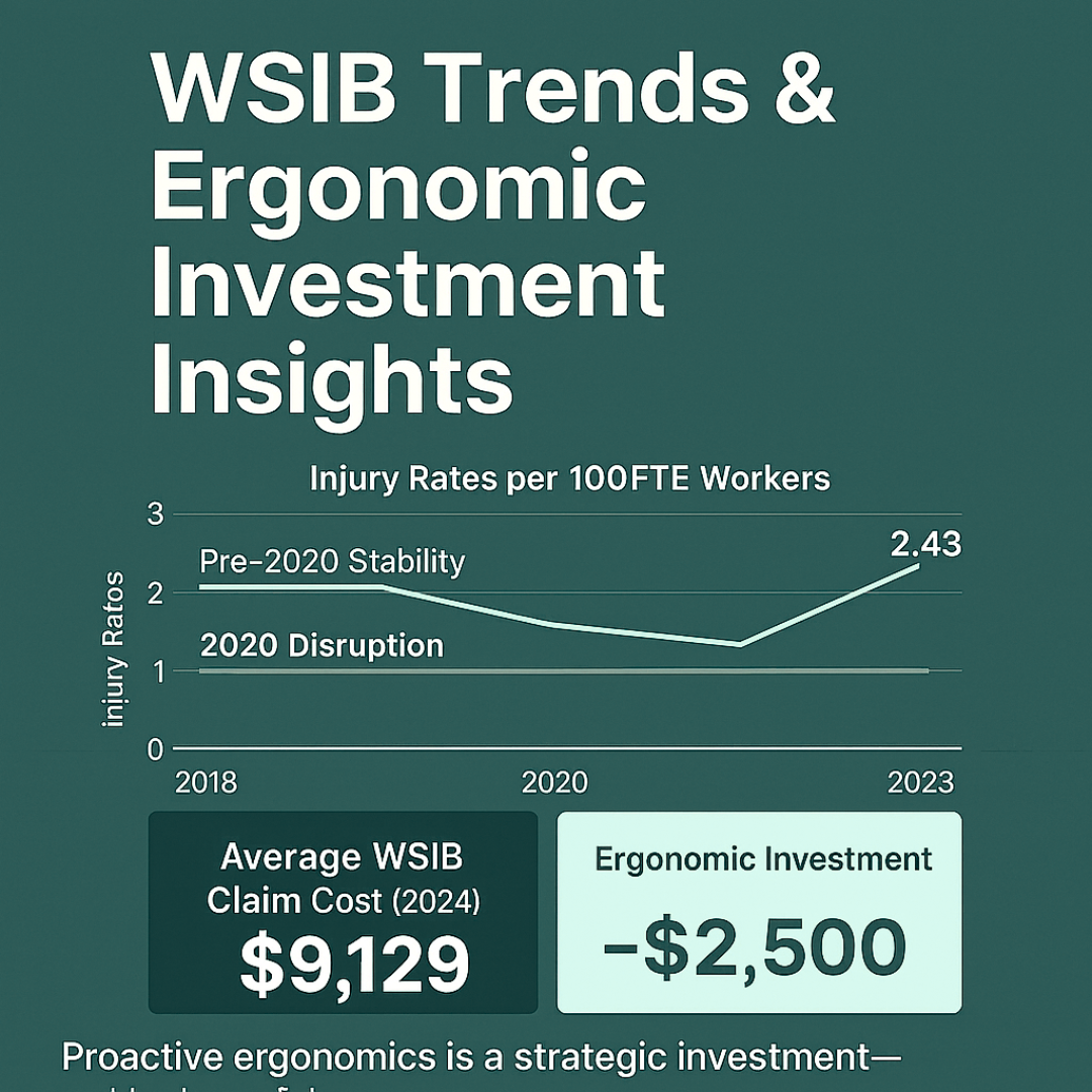 WSIB Insights: Rising Injury Costs and the Case for Ergonomic Investment