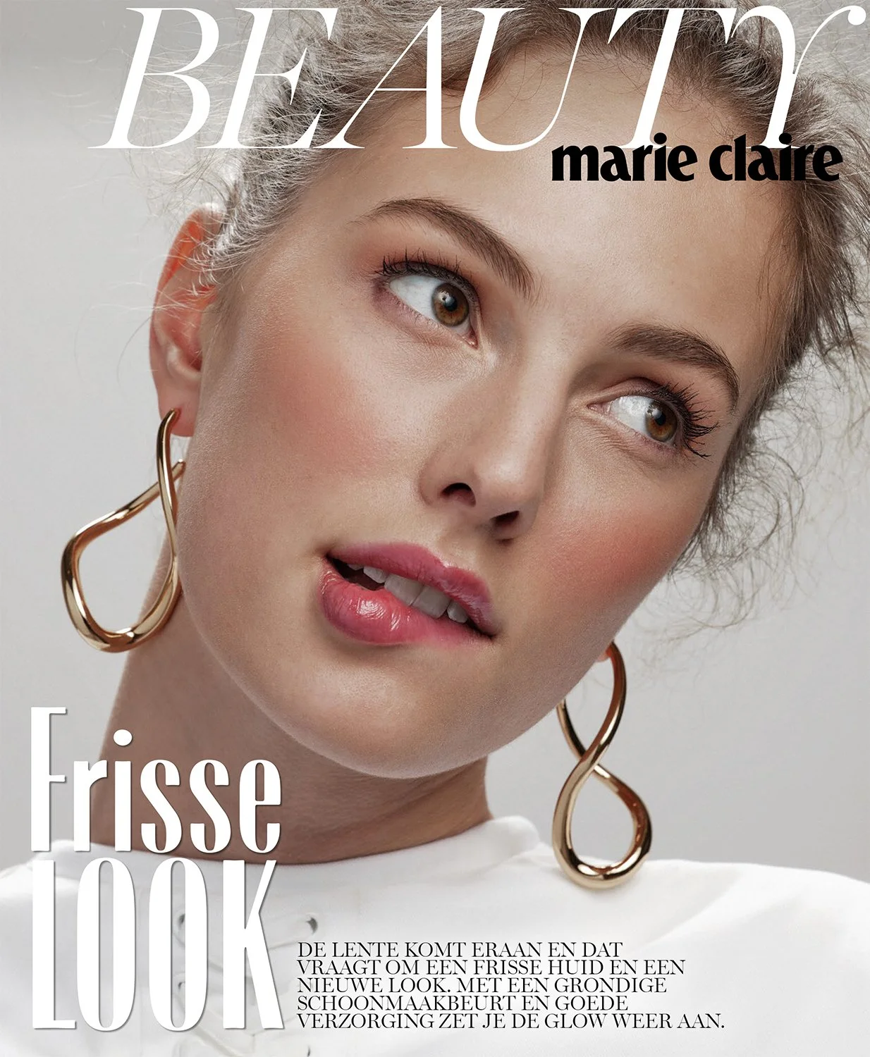 nynke for marie claire x guerlain