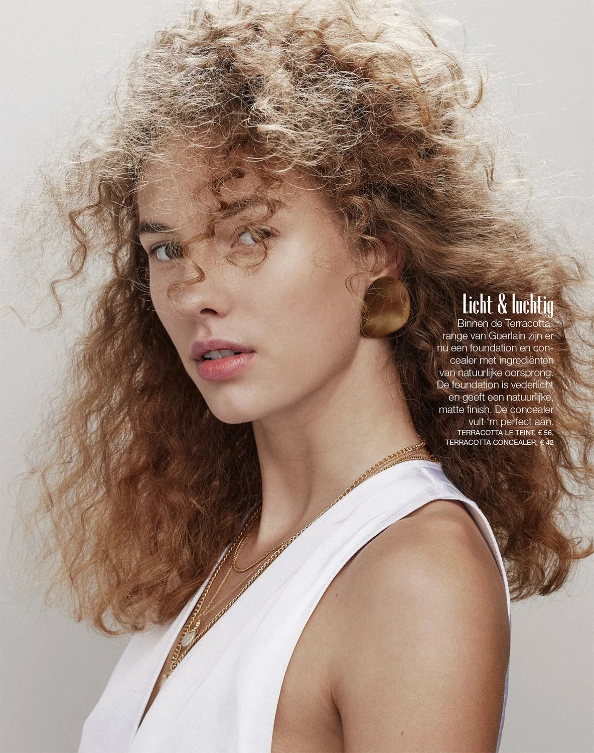 nynke for marie claire x guerlain