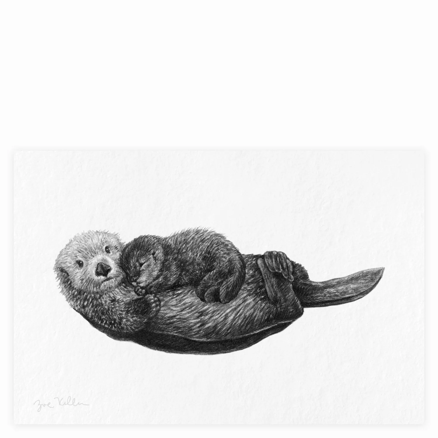 Otter and Pup - $15