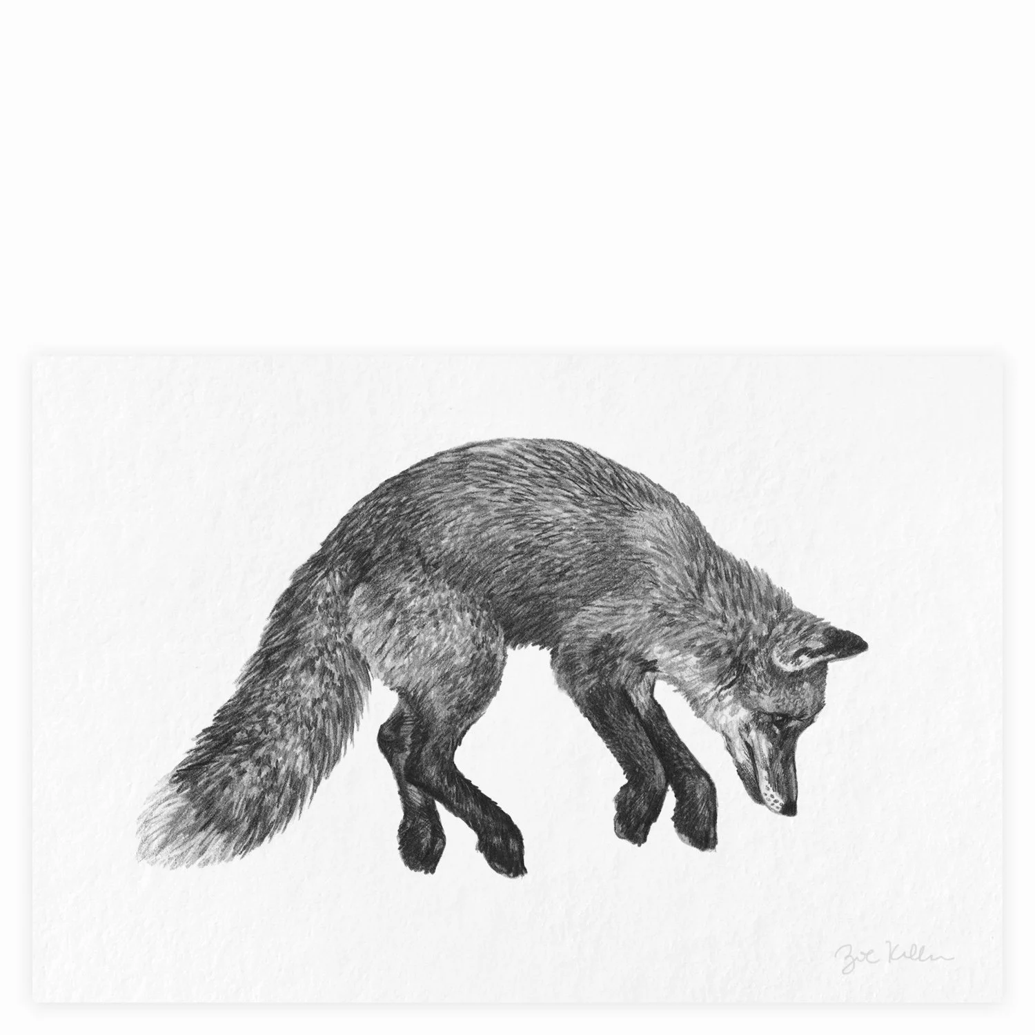 Leaping Fox - $12