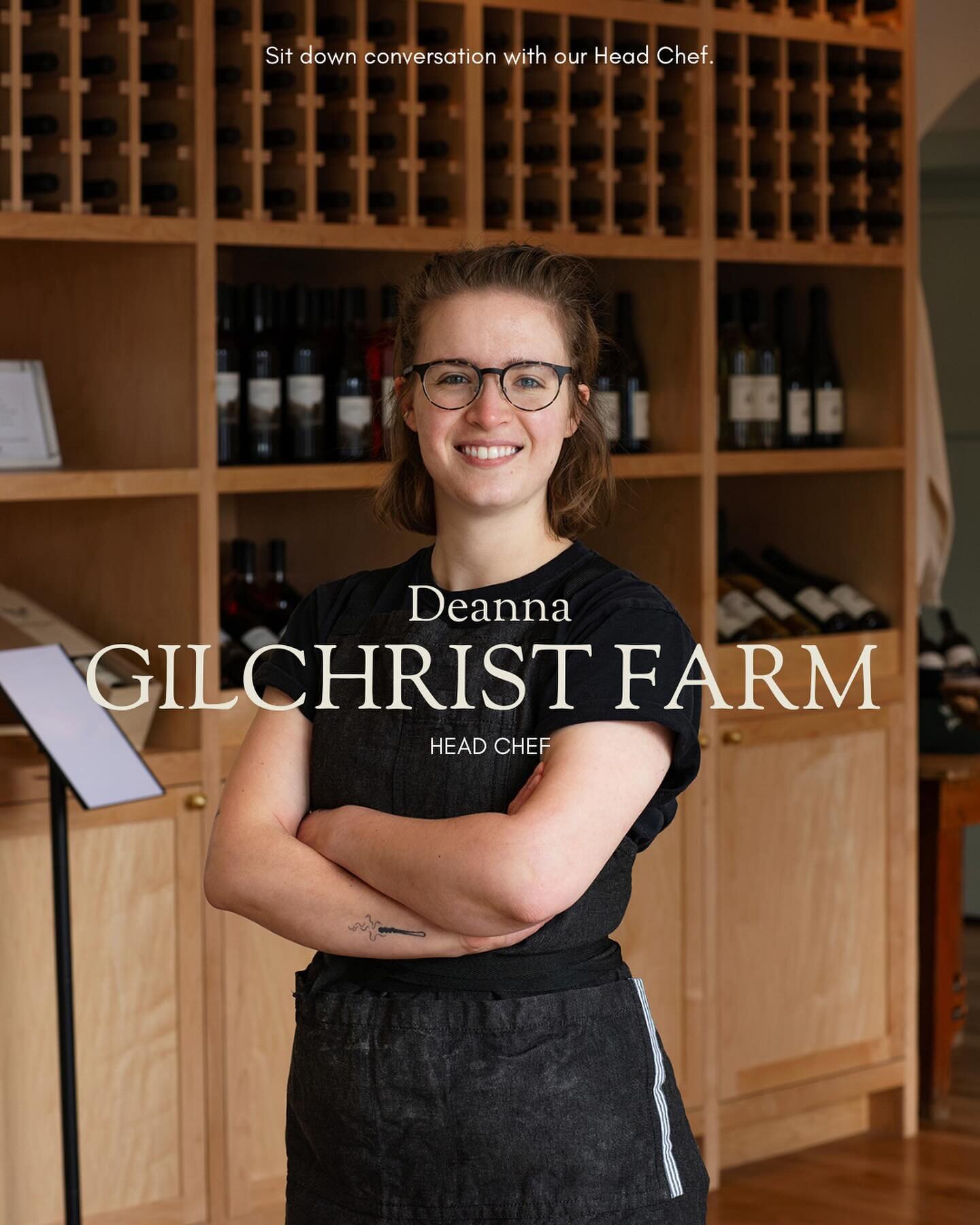 We are incredibly fortunate to have the kitchen crew that we do, and we would like to take the time to highlight each of them. 

Starting with - FRIDAY INTRODUCTIONS with Head Chef, Deanna.