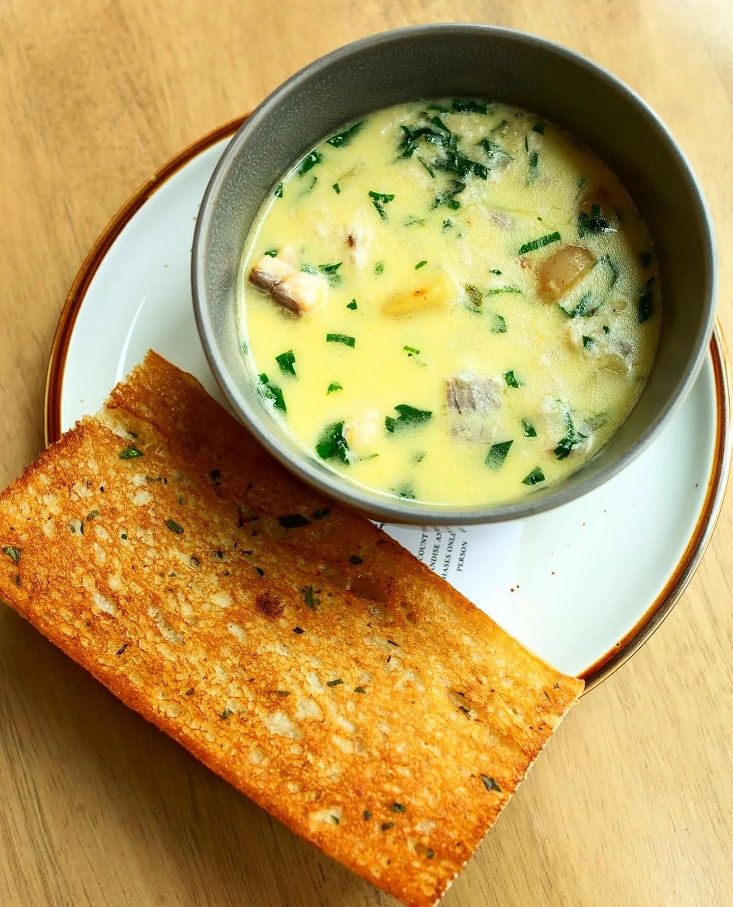 Ya know what we love more than life itself?
Making our awarding winning, world famous, voted best in show smoked whitefish chowder. 

So let&rsquo;s party. Tomorrow. Saturday only. All day long. Get in get after it. 

New wines. New menu fun. Tell yo