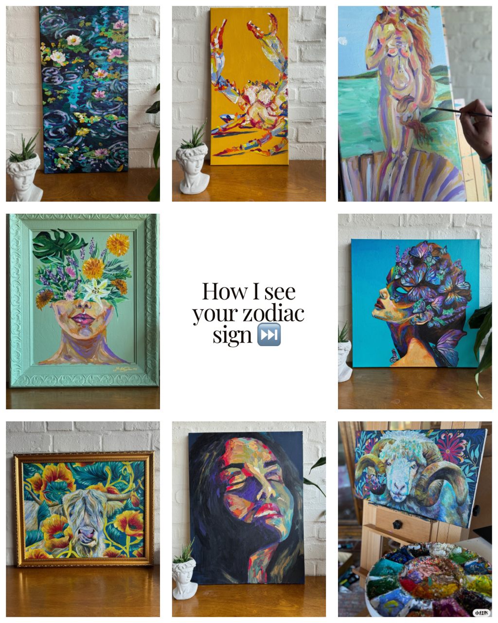 Astrology Through My Lens: A Sneak Peek Into My Zodiac Art Collection
