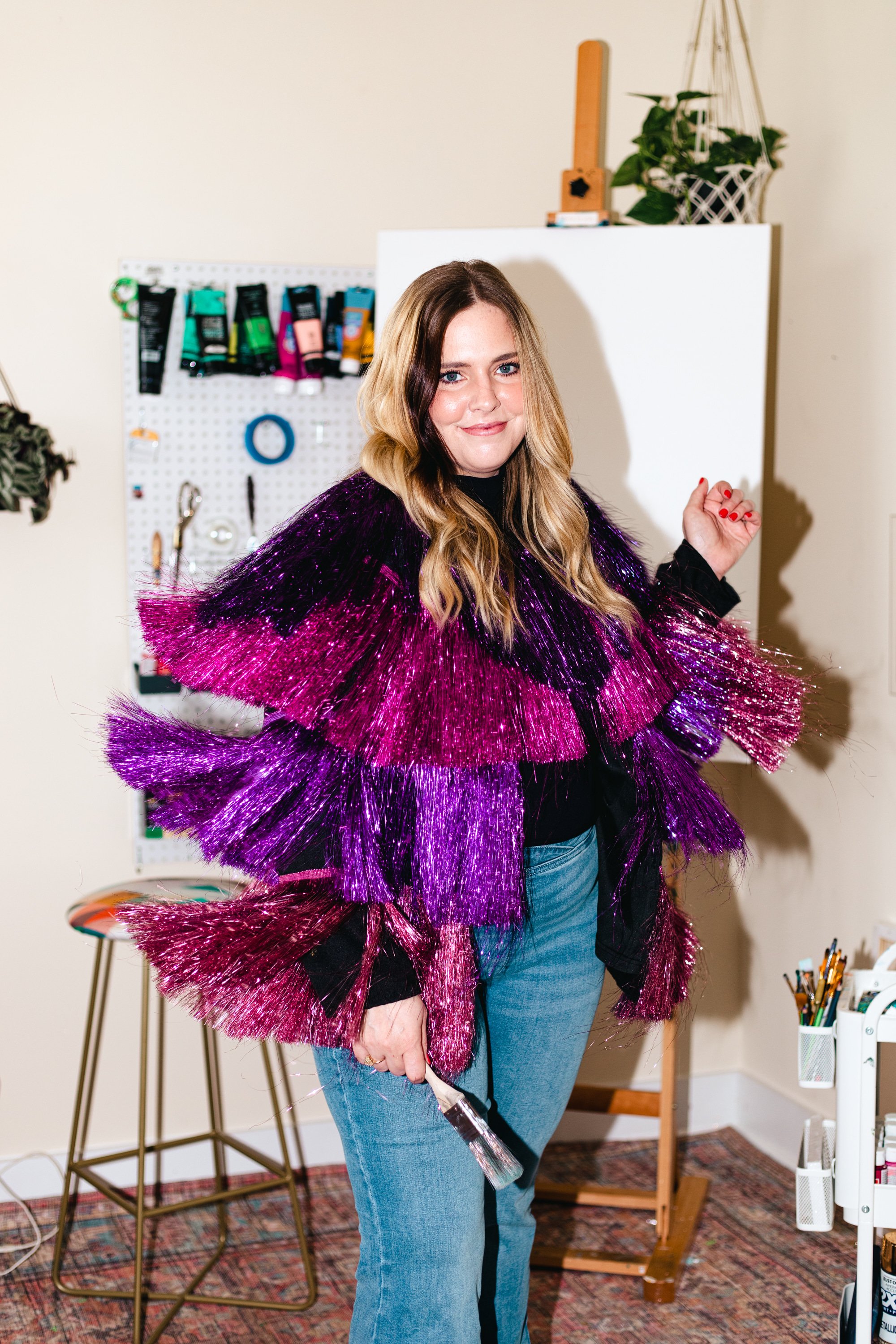 Party crasher fringe hot sale jacket