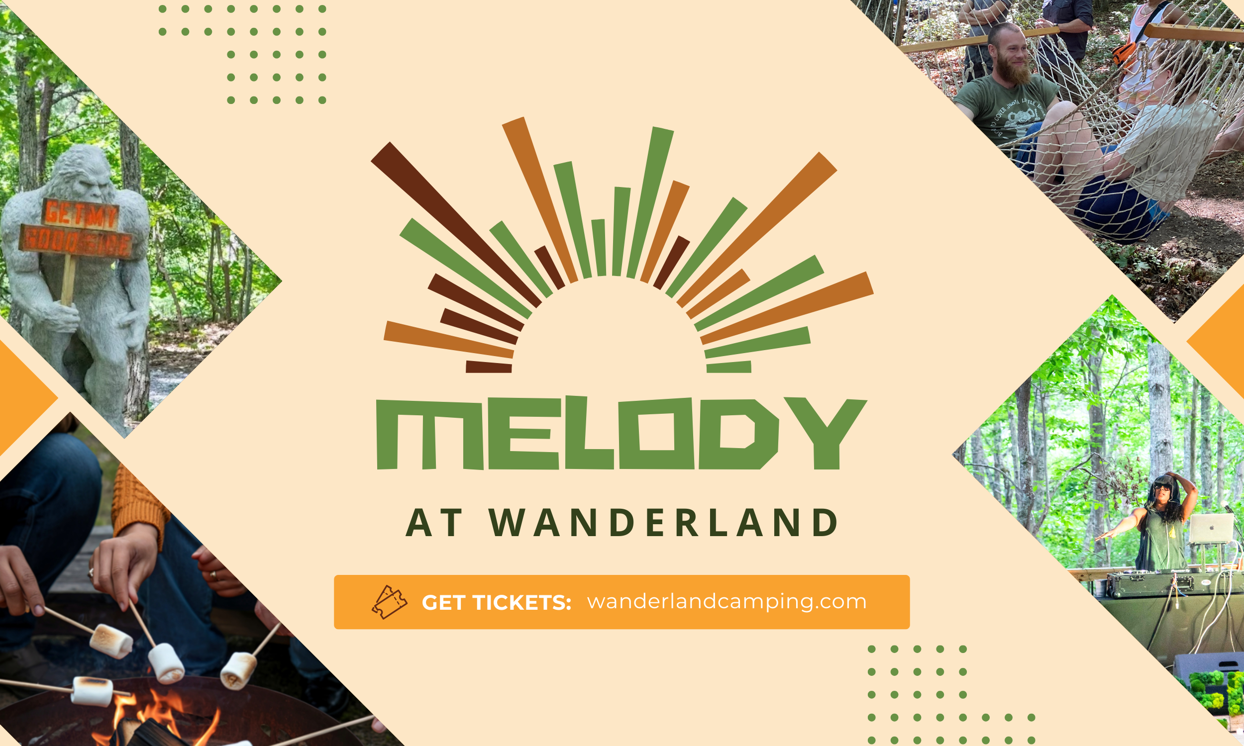 Melody at Wanderland: Concert + Campout Experience