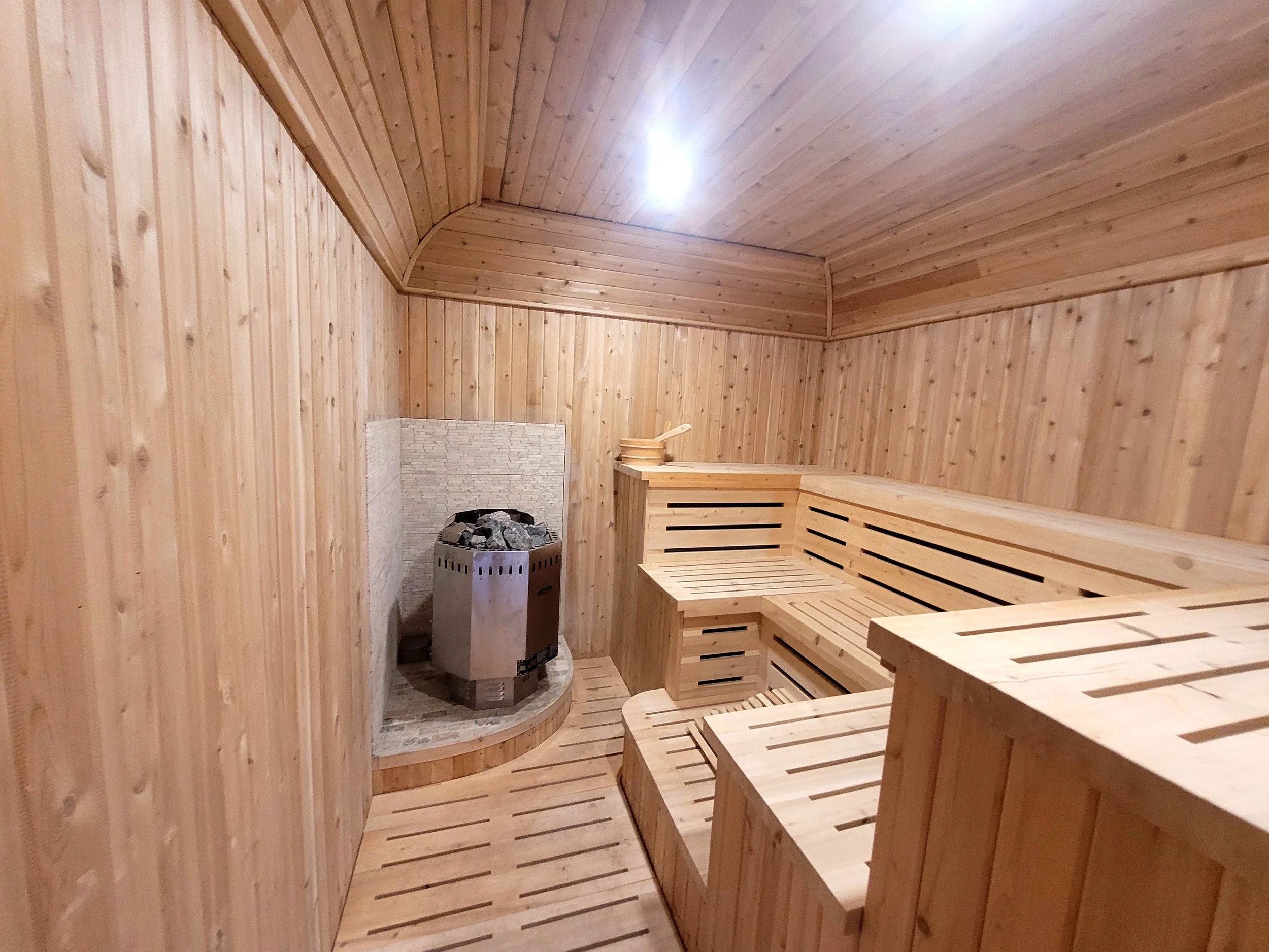 Sauna sec/humide