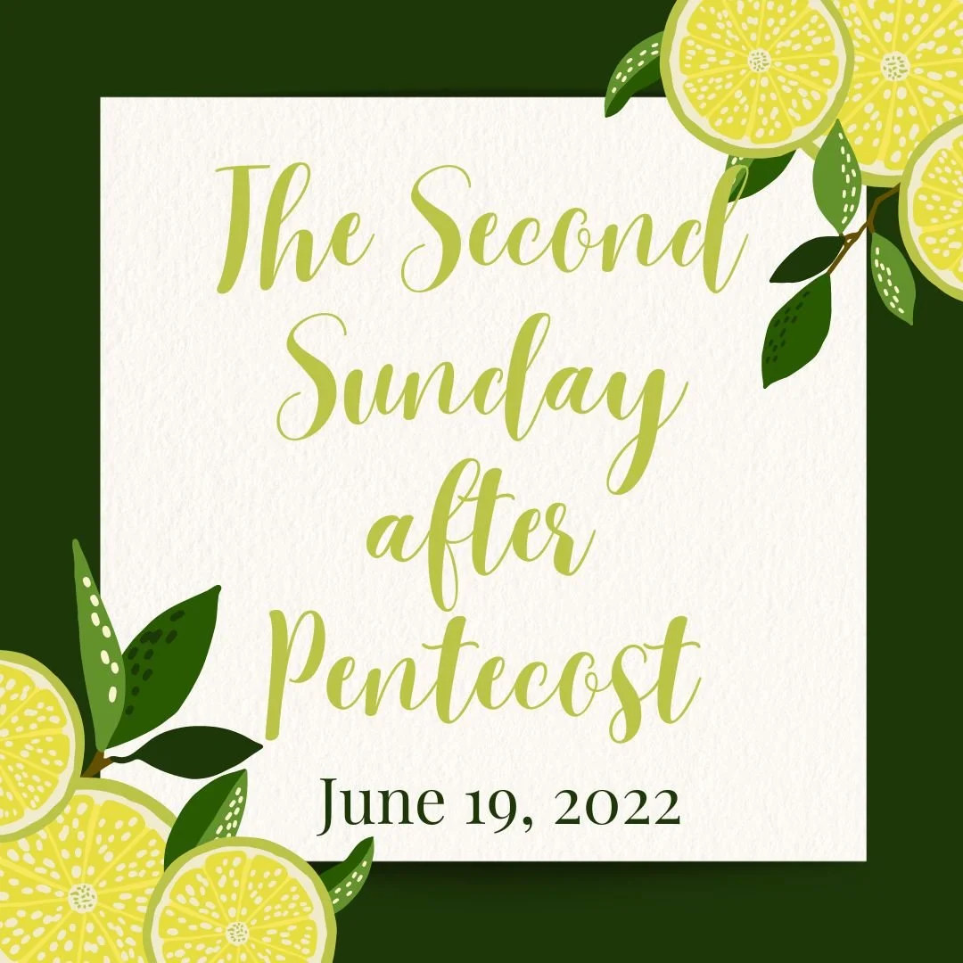 The Second Sunday after Pentecost