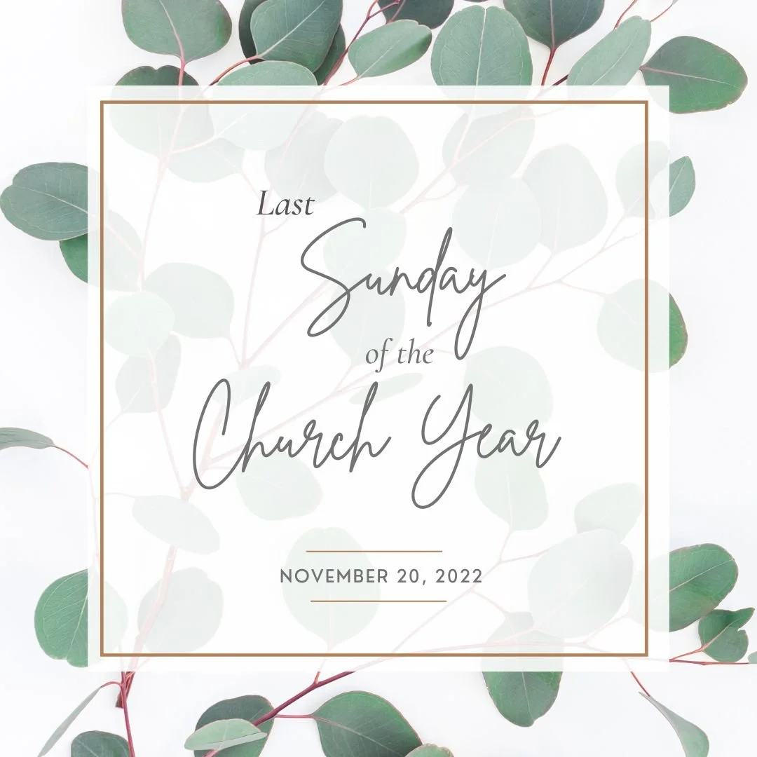 The Last Sunday of the Church Year